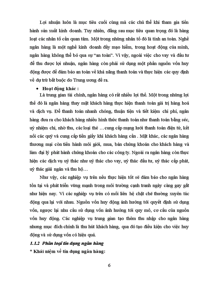 image for page Giải pháp nâng cao chất lượng tín dụng tại Ngân hàng TMCổ phần Đầu tư và Phát triển Việt Nam chi nhánh Quang Trung