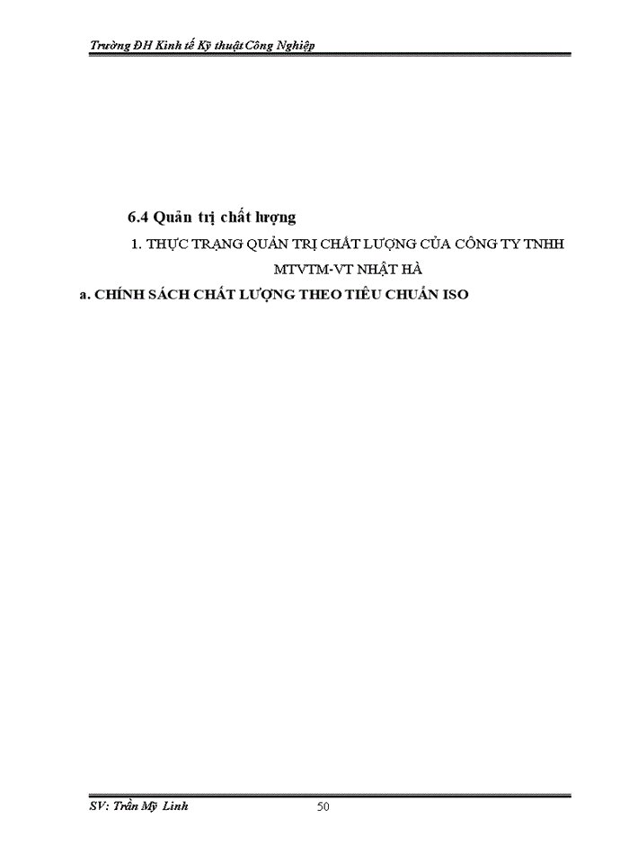image for page QUẢN TRỊ KINH DOANH CỦA CÔNG TY Trách nhiệm hữu hạn Một thành viên THƯƠNG MẠI - VẬN TẢI NHẬT HÀ