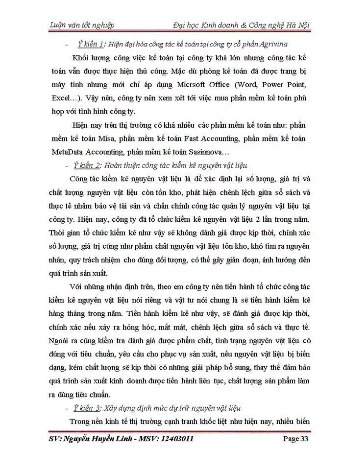 image for page THỰC TRẠNG CÔNG TÁC KẾ TOÁN NGUYÊN VẬT LIỆU TẠI CÔNG TY CỔ PHẦN AGRIVINA