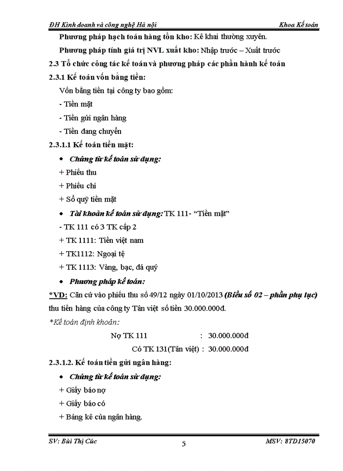 image for page Tình hình thực tế tổ chức công tác kế toán tại Công ty Trách nhiệm hữu hạn Kinh doanh thép và vật tư tổng hợp