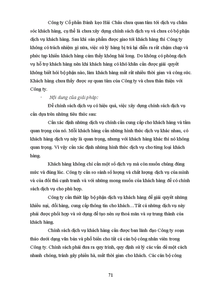 image for page Báo cáo tại Công ty Cổ phần bánh kẹo Hải Châu