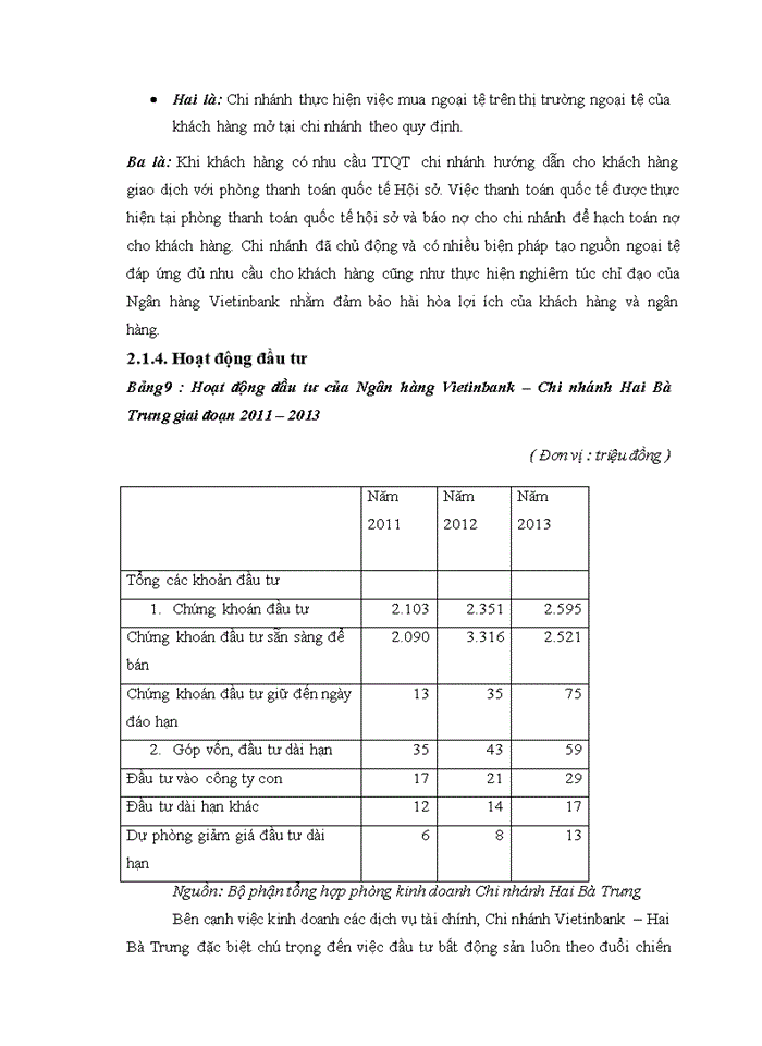 image for page Báo cáo tại Ngân hàng Thương Mại Cổ Phần Công Thương Việt Nam