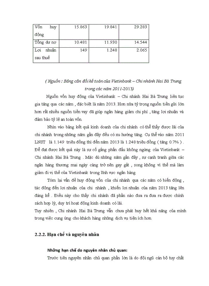image for page Báo cáo tại Ngân hàng Thương Mại Cổ Phần Công Thương Việt Nam