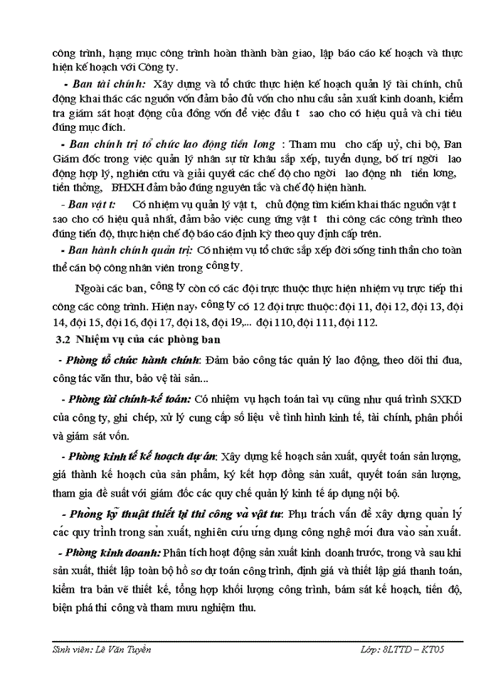 image for page Báo cáo tại Công ty cổ phần đầu tư và xây dựng Vnexpand Việt Nam tên viết tắt Công ty xây dựng Vnex