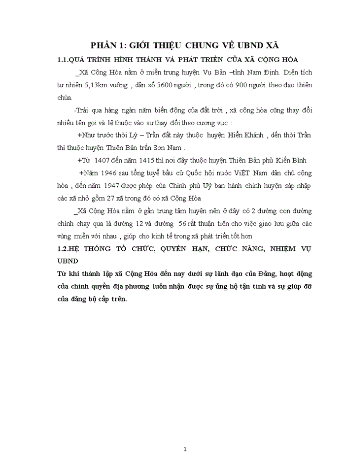 image for page Báo cáo tại Xã Cộng Hòa Huyện Vụ Bản Tỉnh Nam Định