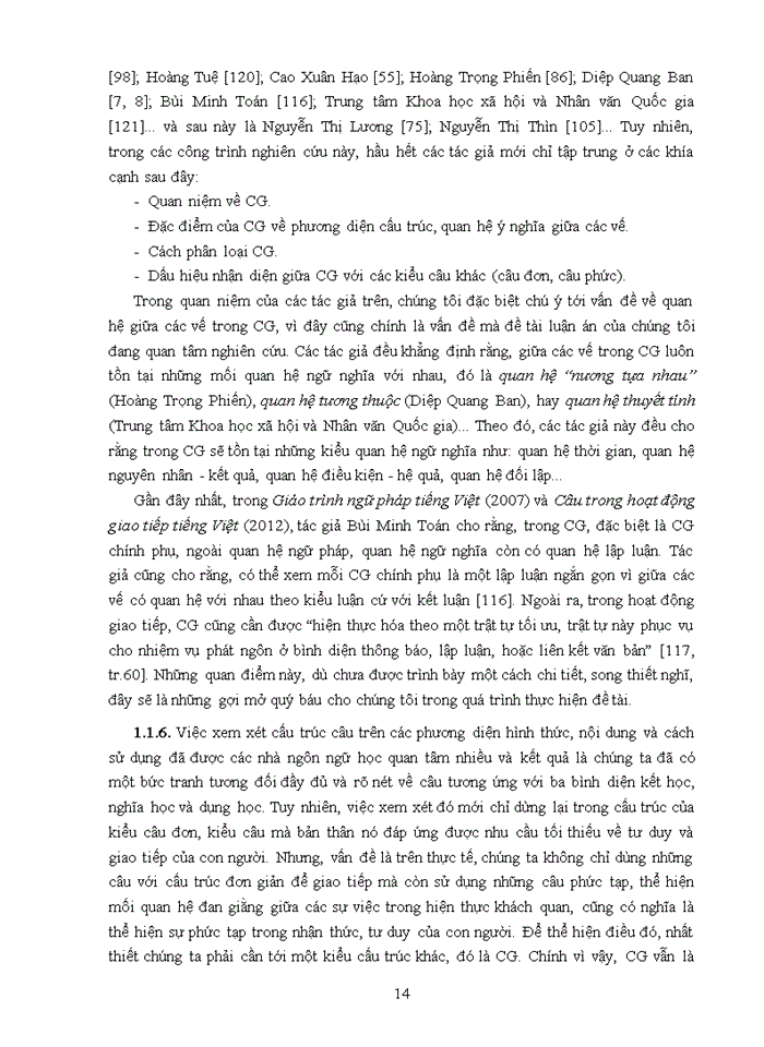 image for page Ths Câu ghép tiếng Việt cấu trúc ngữ nghĩa - cấu trúc lập luận - cấu trúc thông tin