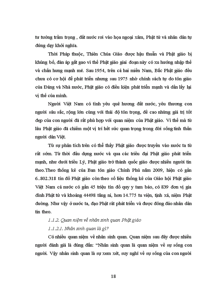 image for page Phân tích nội dung tình yêu thương con người trong nhân sinh quan Phật giáo và vận dụng những nội dung đó vào việc giáo dục lòng nhân ái cho học sinh THphát triển ở Hà Nam