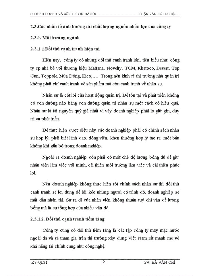 image for page Nâng cao chất lượng nguồn nhân lực tại công ty Cổ phần FC Thăng Long