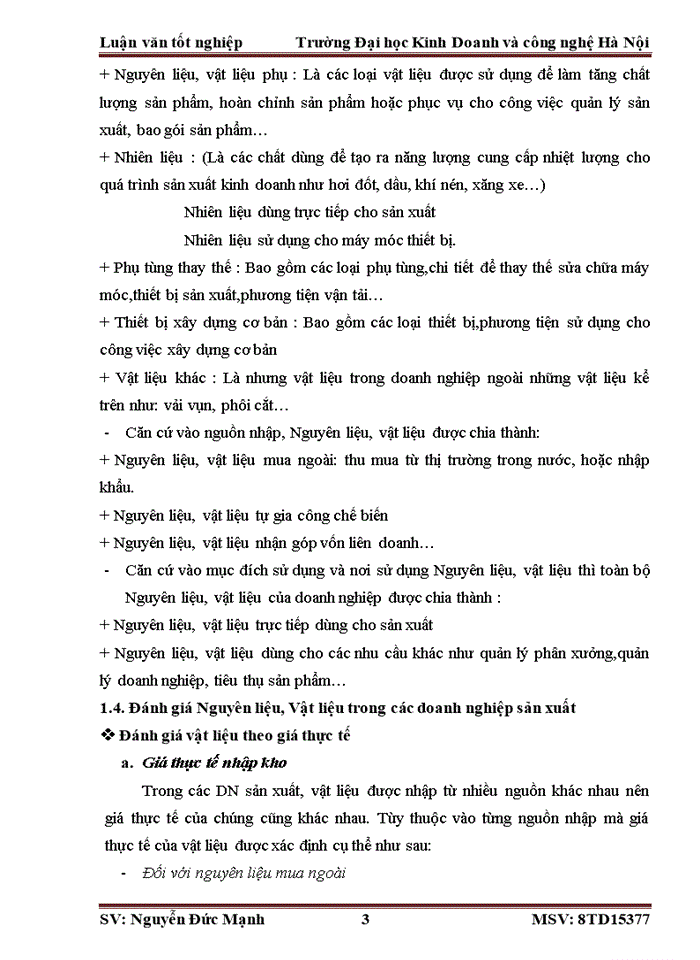 image for page Kế toán Nguyên liệu vật liệu tại Công ty cổ phần xây lắp và điện nước Quang Minh