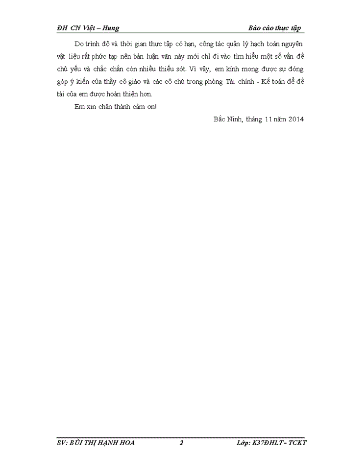 image for page Báo cáo tại công ty Trách nhiệm hữu hạn Trung Anh