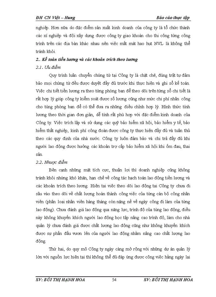 image for page Báo cáo tại công ty Trách nhiệm hữu hạn Trung Anh