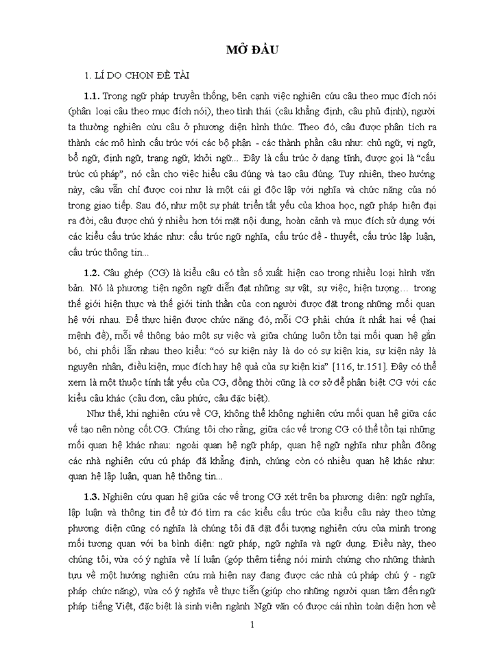 image for page Ths Câu ghép tiếng Việt cấu trúc ngữ nghĩa - cấu trúc lập luận - cấu trúc thông tin