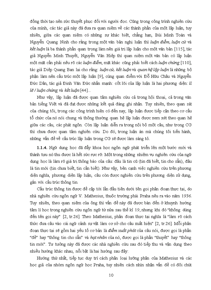 image for page Ths Câu ghép tiếng Việt cấu trúc ngữ nghĩa - cấu trúc lập luận - cấu trúc thông tin