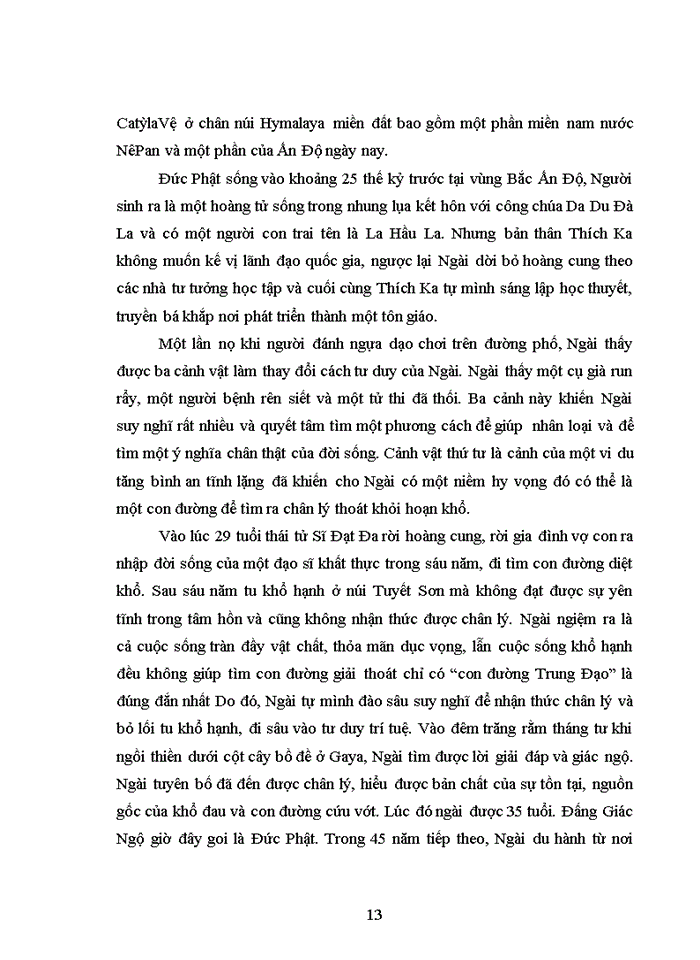 image for page Tình yêu thương con người trong nhân sinh quan Phật giáo và ý nghĩa của nó trong việc giáo dục lòng nhân ái cho học sinh THphát triển ở Hà Nam