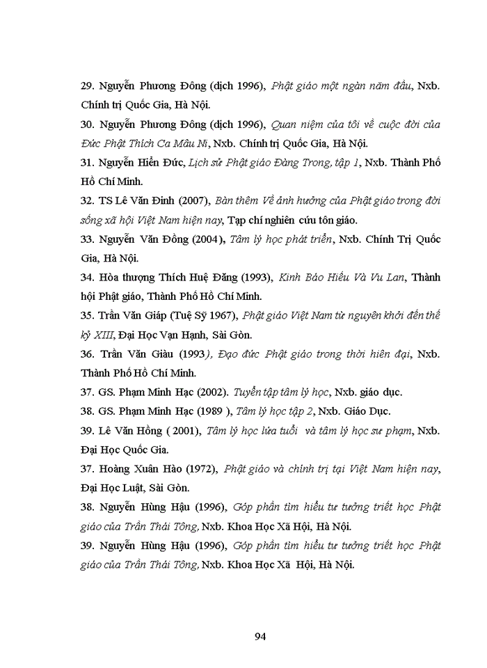 image for page Tình yêu thương con người trong nhân sinh quan Phật giáo và ý nghĩa của nó trong việc giáo dục lòng nhân ái cho học sinh THphát triển ở Hà Nam