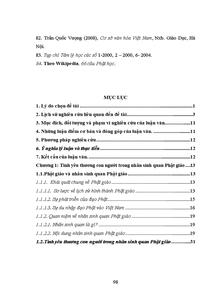 image for page Tình yêu thương con người trong nhân sinh quan Phật giáo và ý nghĩa của nó trong việc giáo dục lòng nhân ái cho học sinh THphát triển ở Hà Nam