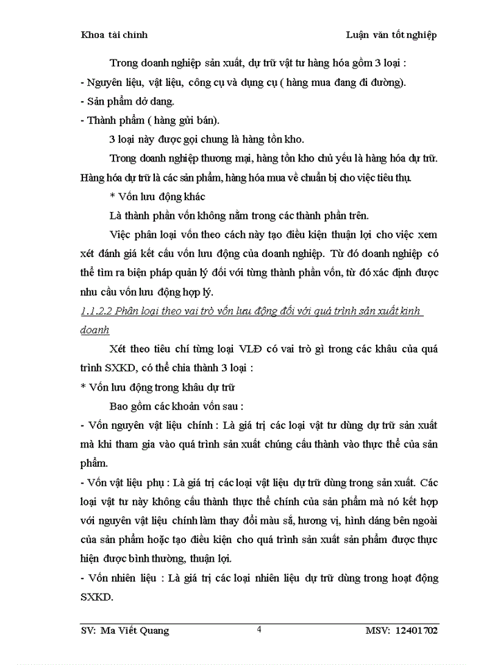 image for page Một số giải pháp nhằm quản lý và nâng cao hiệu quả sử dụng vốn lưu động tại công ty Trách nhiệm hữu hạn Lavender Garden