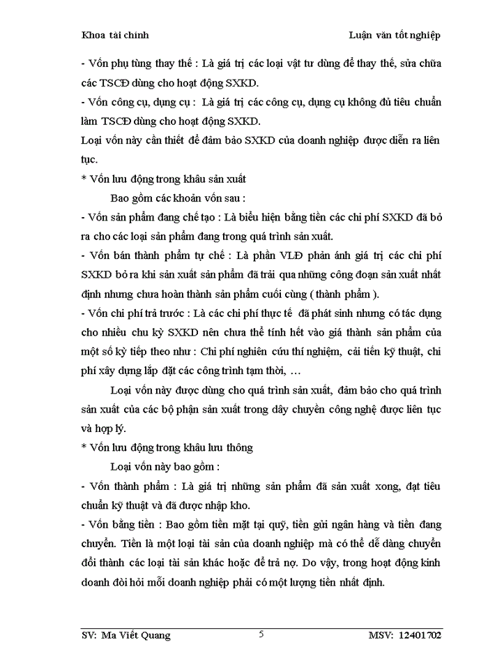 image for page Một số giải pháp nhằm quản lý và nâng cao hiệu quả sử dụng vốn lưu động tại công ty Trách nhiệm hữu hạn Lavender Garden