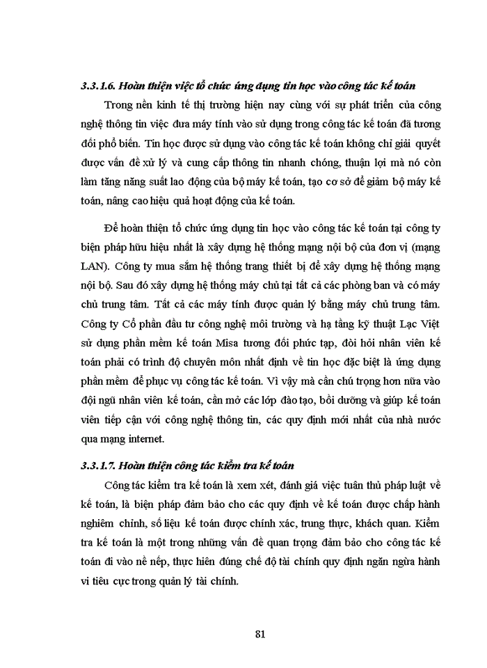 image for page ThS Hoàn thiện tổ chức công tác kế toán tại Công ty cổ phần đầu tư công nghệ môi trường và hạ tầng kỹ thuật Lạc Việt