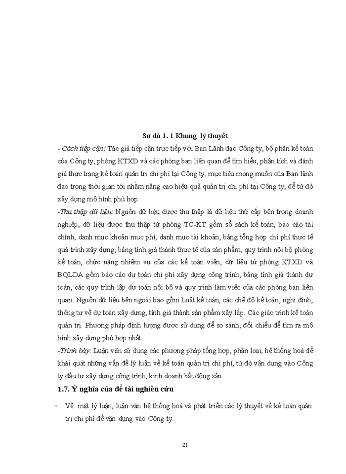 image for page ThS Xây dựng mô hình Kế toán quản trị chí phí tại Công ty Cổ phần Đầu tư xây dựng và phát triển Công nghệ cao