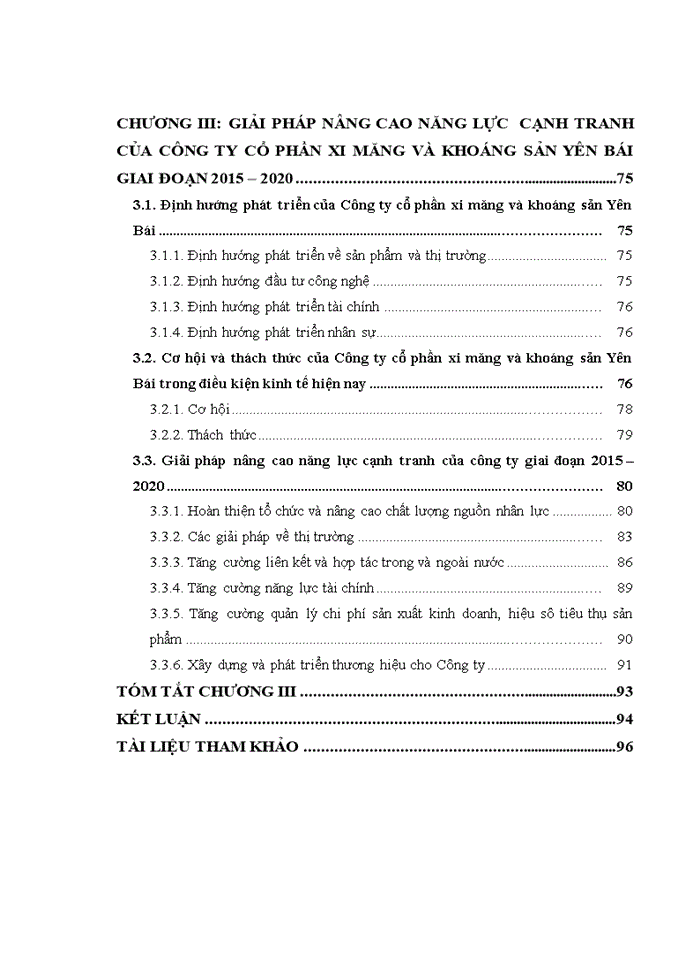 image for page ThS Nâng cao năng lực cạnh tranh của công ty cổ phần xi măng và khoáng sản Yên Bái giai đoạn 2015-2020