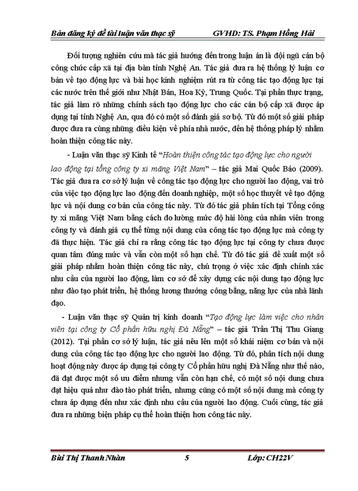 image for page ThS Công tác tạo động lực cho đội ngũ giảng viên tại trường Đại học Hải Phòng