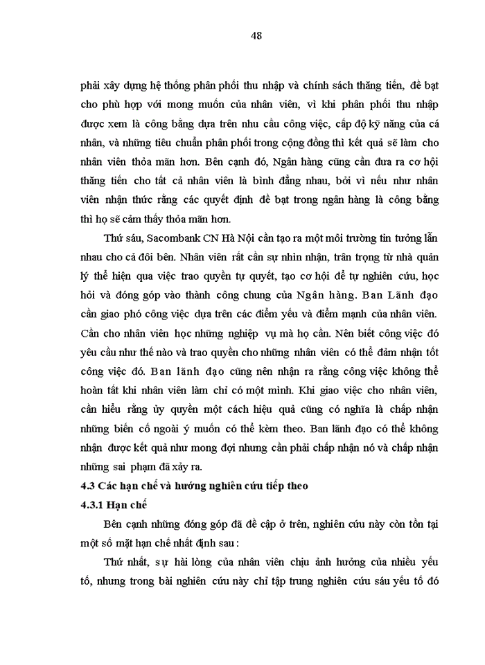 image for page ThS Các yếu tố ảnh hưởng đến sự hài lòng của nhân viên tại Ngân hàng TMCổ phần Sài Gòn Thương Tín - Chi nhánh Hà Nội