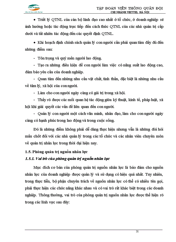 image for page ThS Phân tích và đề xuất một số biện pháp về hoàn thiện công tác quản trị nhân sự tại kênh điểm bán chi nhánh viettel Hà Nội
