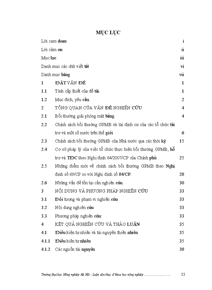 image for page ThS Đánh giá việc thực hiện chính sách bồi thường giải phóng mặt bằng khi Nhà nước thu hồi đất ở một số dự án trên địa bàn huyện Nam Đàn tỉnh Nghệ An