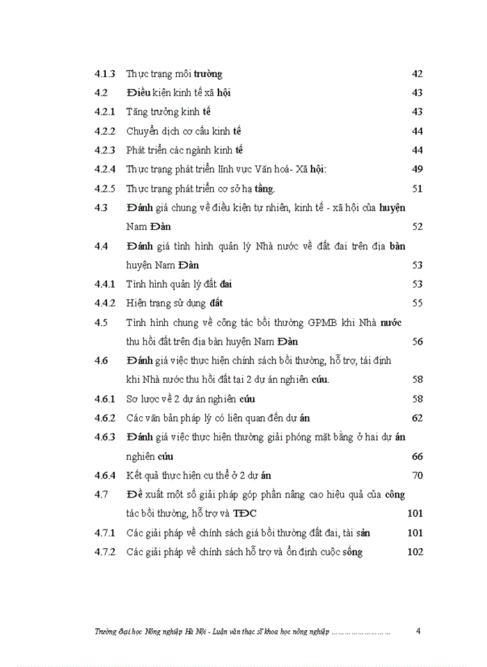 image for page ThS Đánh giá việc thực hiện chính sách bồi thường giải phóng mặt bằng khi Nhà nước thu hồi đất ở một số dự án trên địa bàn huyện Nam Đàn tỉnh Nghệ An