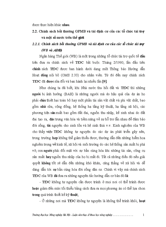 image for page ThS Đánh giá việc thực hiện chính sách bồi thường giải phóng mặt bằng khi Nhà nước thu hồi đất ở một số dự án trên địa bàn huyện Nam Đàn tỉnh Nghệ An