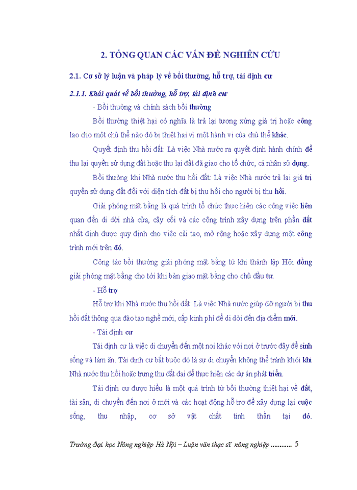 image for page ThS Đánh giá việc thực hiện chính sách bồi thường hỗ trợ giải phóng mặt bằng và tái định cư khi Nhà nước thu hồi đất tại một số dự án trên địa bàn huyện Tứ Kỳ tỉnh Hải Dương