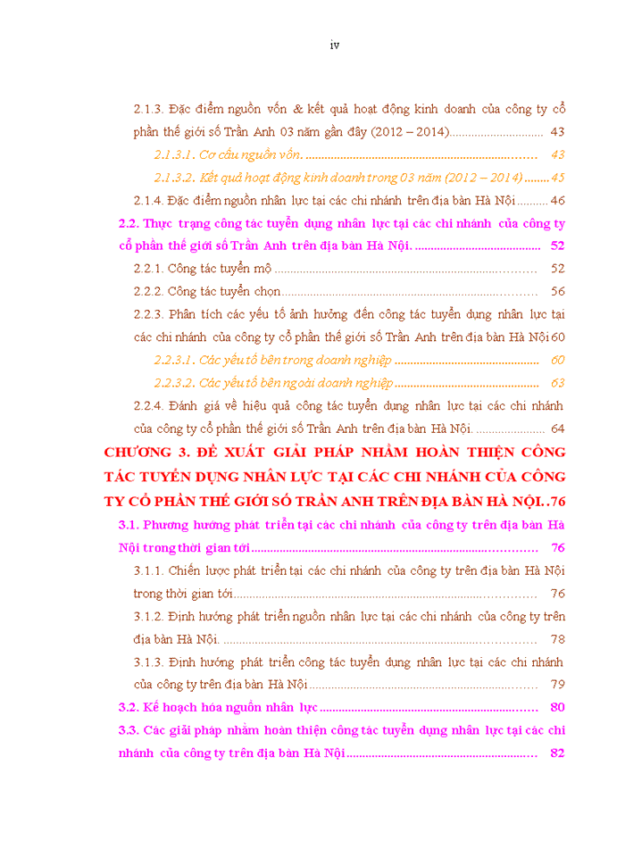 image for page ThS Hoàn thiện công tác tuyển dụng nhân lực tại các chi nhánh của công ty cổ phần thế giới số Trần Anh trên địa bàn Hà Nội