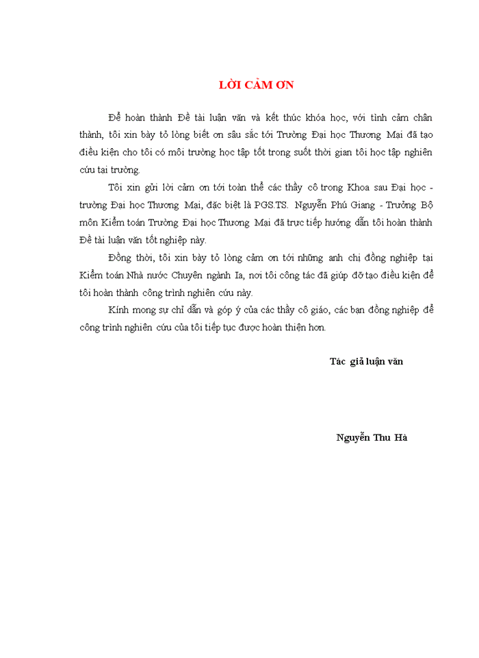 image for page ThS Kiểm toán Báo cáo tài chính trong các doanh nghiệp nhà nước do Kiểm toán Nhà nước thực hiện