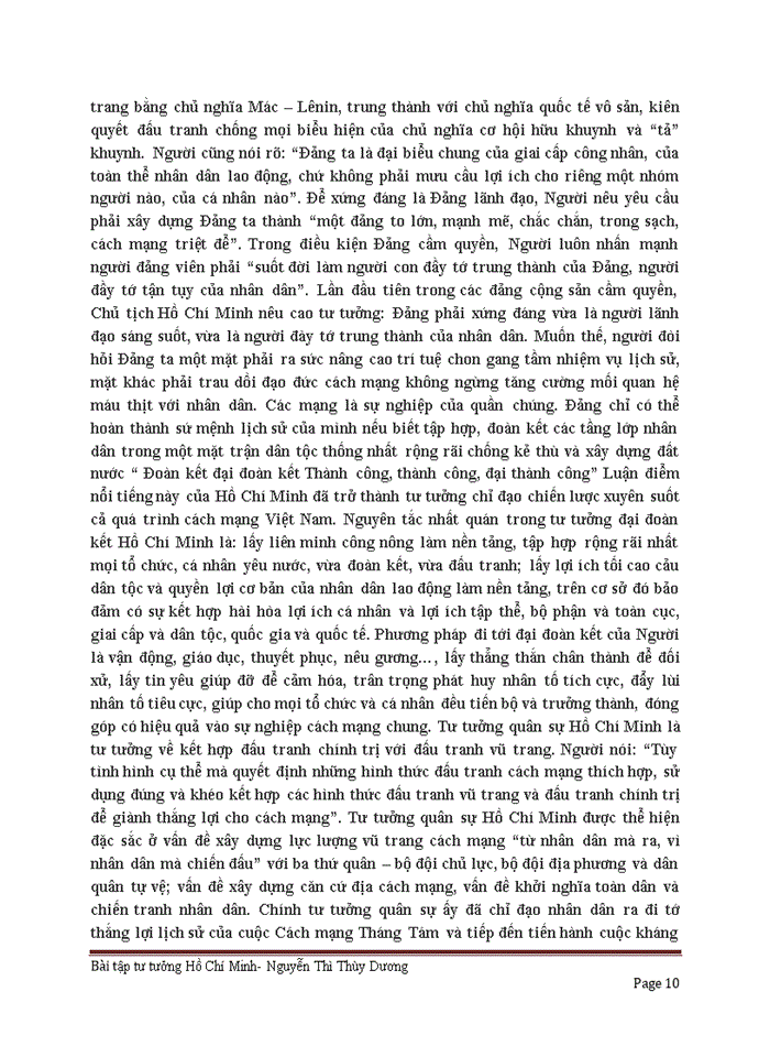 image for page Tư tưởng Nếu nước được độc lập mà dân không được hưởng hạnh phúc tự do thì độc lập cũng không có nghĩa lý gì