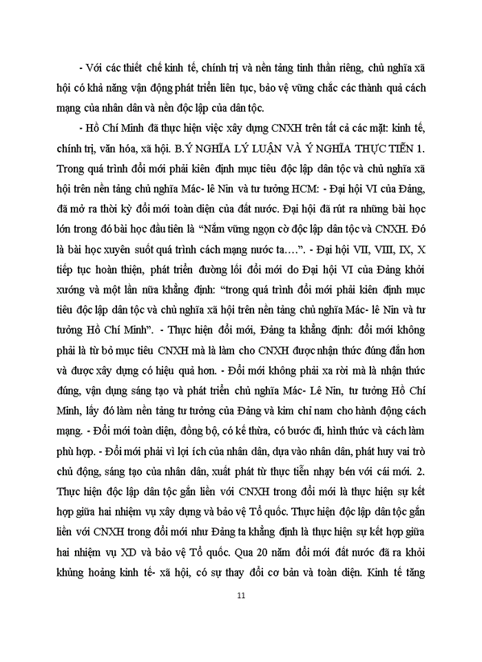 image for page Tư tưởng Tư tưởng hcm về độc lập dân tộc gắn liền với chủ nghĩa xã hội