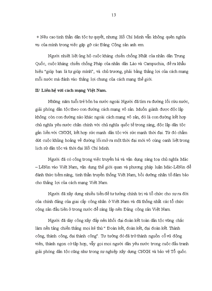 image for page Tư tưởng Phân tích luận điểm của chủ tịch Hồ Chí Minh Tất cả các dân tộc trên thế giới đều sinh ra bình đẳng dân tộc nào cũng có quyền sống quyền sung sướng và quyền tự do Liên hệ thực tiễn cách mạng Việt Nam