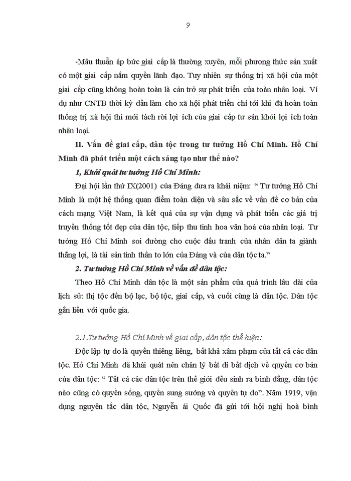 image for page Tư tưởng Quan niệm của chủ nghĩa Mác- Lê Nin về giai cấp và đấu tranh giai cấp