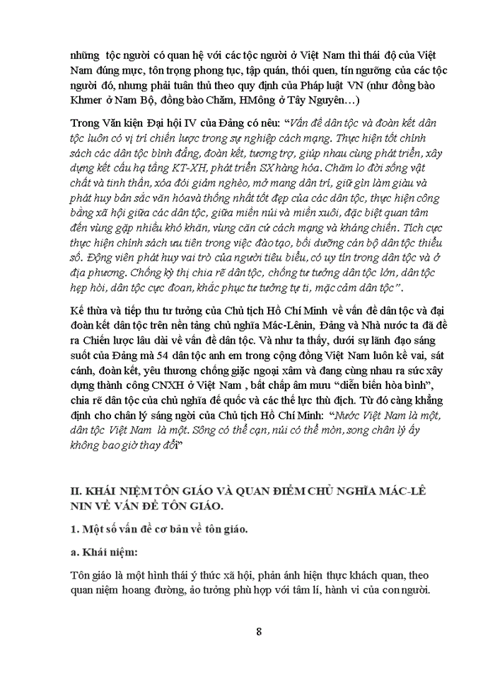 image for page Tư tưởng KHÁI NIỆM DÂN TỘC VÀ QUAN ĐIỂM CHỦ NGHĨA MÁC-LÊ NIN TƯ TƯỞNG HỒ CHÍ MINH VỀ VẤN ĐỀ DÂN TỘC