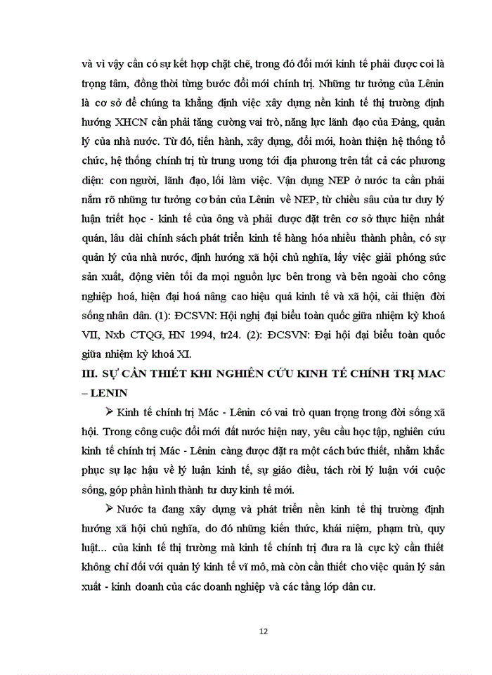 image for page Tư tưởng Lý luận về chức năng tư tưởng của Kinh tế chính trị Mác-Lênin và sự vận dụng vào thực tế Việt Nam hiện nay