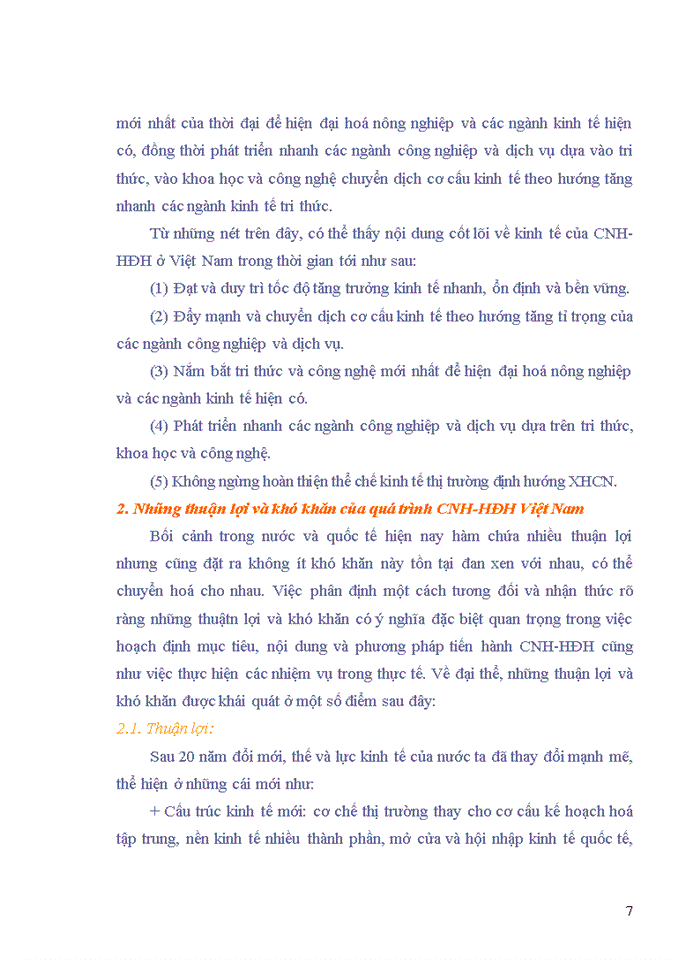 image for page Đường lối đảng Qua việc nghiên cứu năm quan điểm của Đảng Cộng sản Việt Nam về công nghiệp hóa - hiện đại hóa trong thời kỳ đổi mới Hãy rút ra thực chất của vấn đề công nghiệp hóa - hiện đại hóa ở nước ta hiện nay 2 Nếu có thể góp ý cho Đảng trong hoạch định nội dung về công nghiệp hóa - hiện đại hóa thì ý kiến đóng góp của bạn là gì