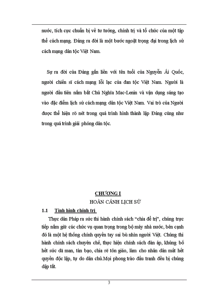 image for page Đường lối đảng Hãy làm rõ vai trò của Nguyễn Ái Quốc trong việc sáng lập ra Đảng Cộng Sản Việt Nam