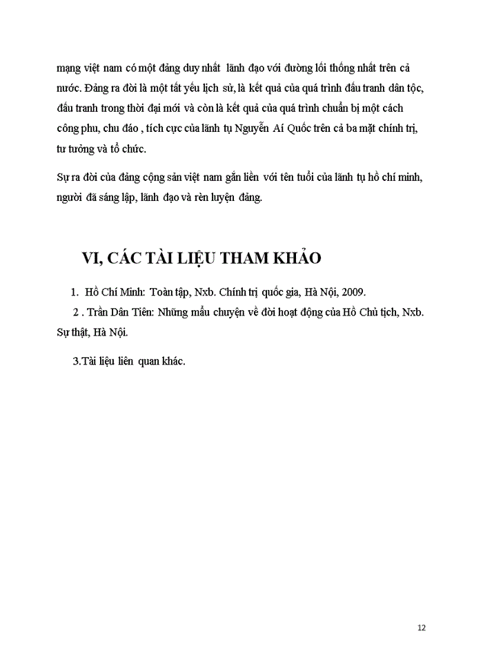 image for page Đường lối đảng Vai trò của lãnh tụ nguyễn ái quốc trong việc thành lập đảng cộng sản việt nam