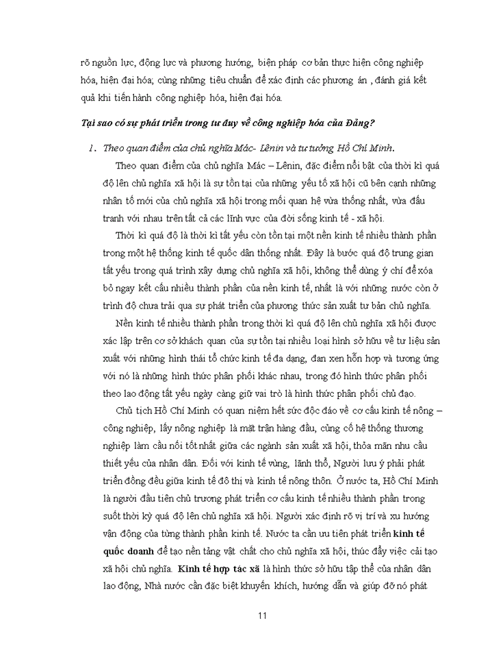image for page Đường lối đảng Sự phát triển trong nhận thức của Đảng về đường lối công nghiệp hóa hiện đại hóa ở Việt Nam từ năm 1960-2011