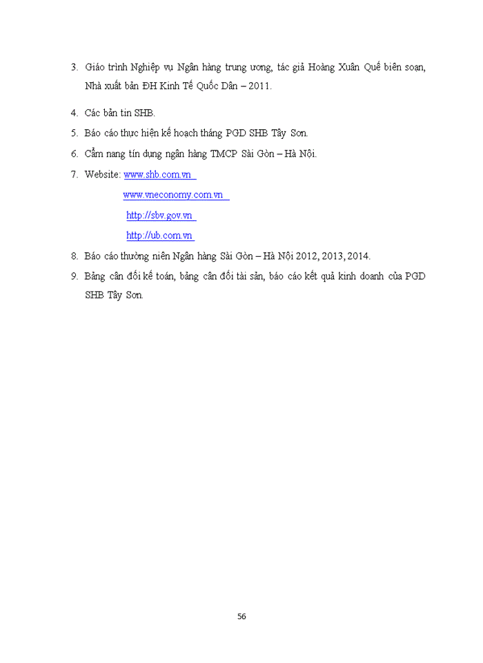 image for page Giải pháp tăng cường hoạt động tín dụng tại Ngân hàng Thương mại cổ phần Sài Gòn Hà Nội SHB Phòng Giao dịch SHB Tây Sơn