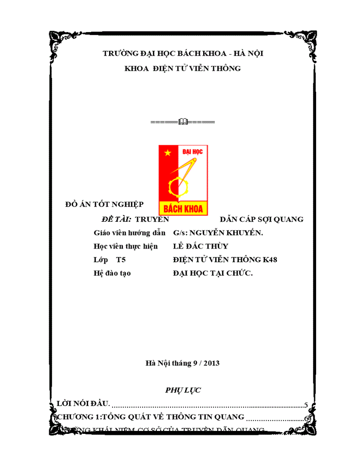 image for page TRUYỀN DẪN CÁP SỢI QUANG