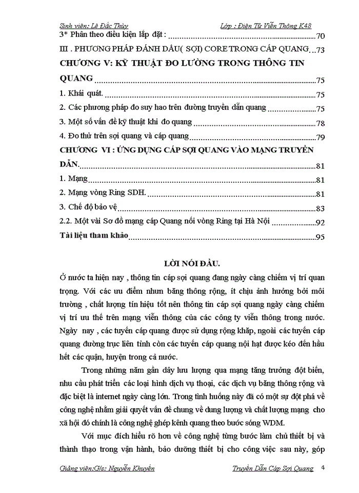 image for page TRUYỀN DẪN CÁP SỢI QUANG