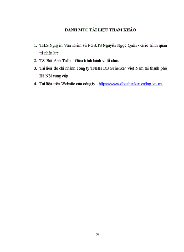 image for page Hoàn thiện công tác tạo động lực cho người lao động tại chi nhánh công ty Trách nhiệm hữu hạn DB Schenker Việt Nam tại thành phố Hà Nội