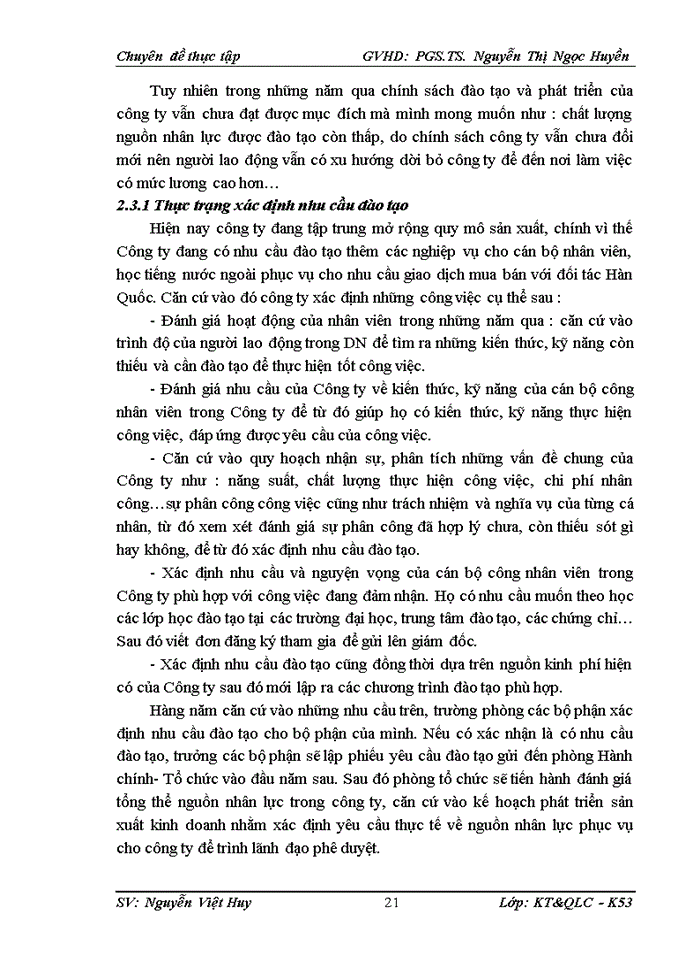image for page Đào tạo và phát triển nguồn nhân lực tại công ty Trách nhiệm hữu hạn Công Dũng