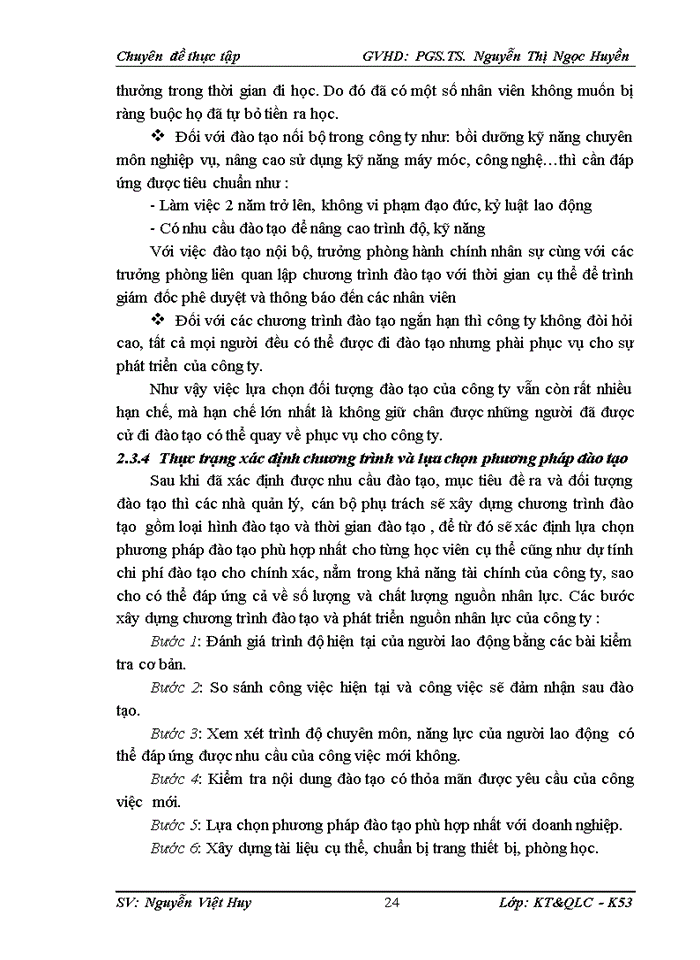image for page Đào tạo và phát triển nguồn nhân lực tại công ty Trách nhiệm hữu hạn Công Dũng